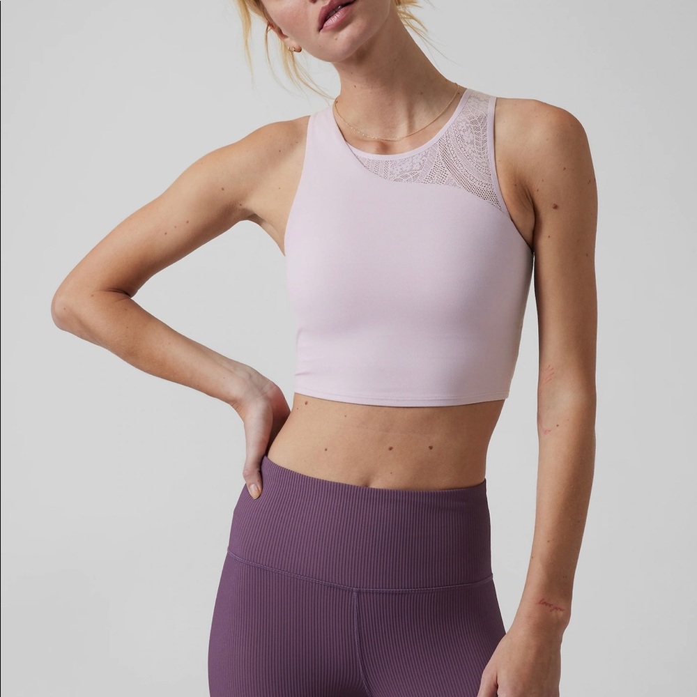 Athleta Conscious Lace Crop A-C NWT!!